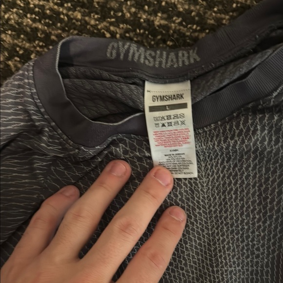 Gymshark Short Sleeve Tees - Gray, Peach, Teal - Picture 3 of 6